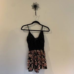 2/$20 floral and lace romper